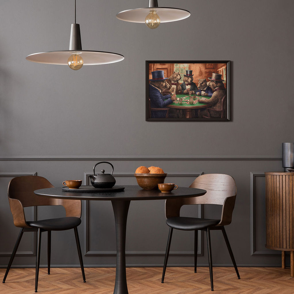 ФРЕЯ Пазл 1000 элемент. PZL-1000/65 Капибары играют в покер