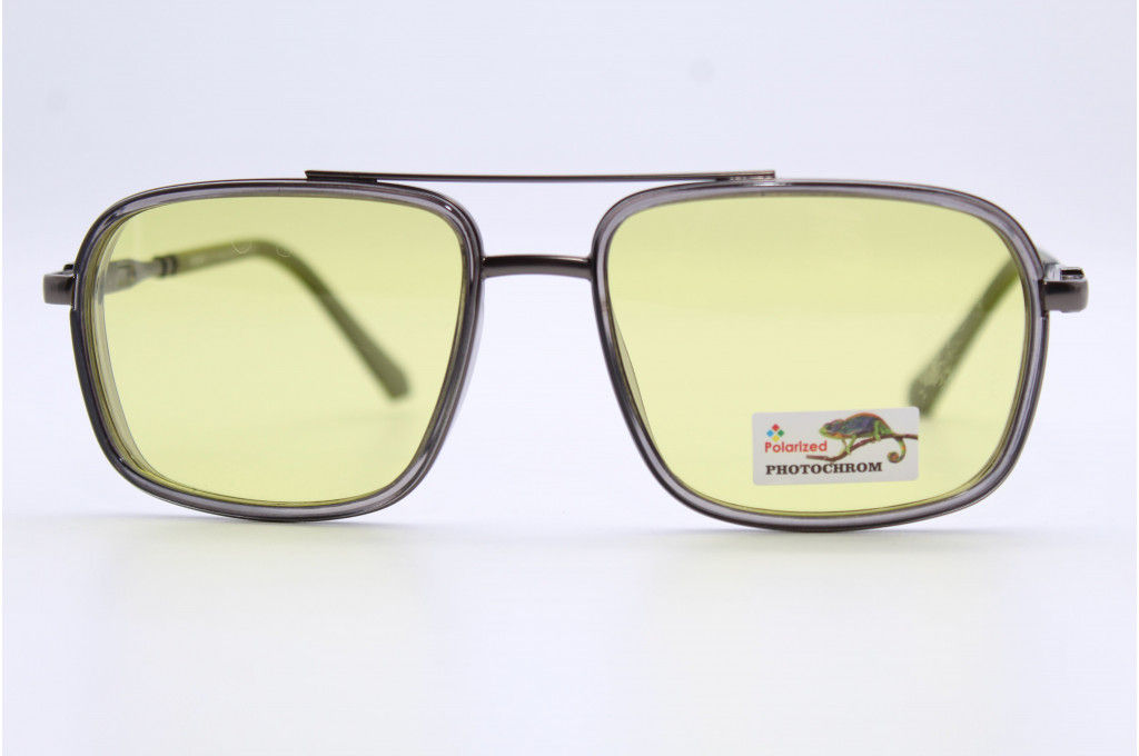 Солнцезащитные очки POMILED (Polarized) (хамелеон,пластик) 08805 63-18-134 С11-56 с мешочком фото 2