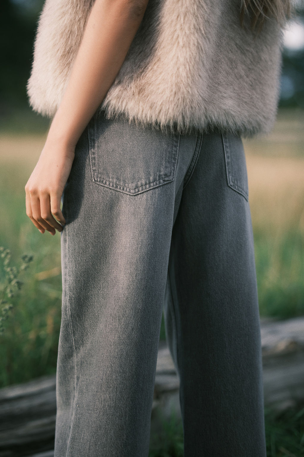 Wide High Jeans - H&m фото 14