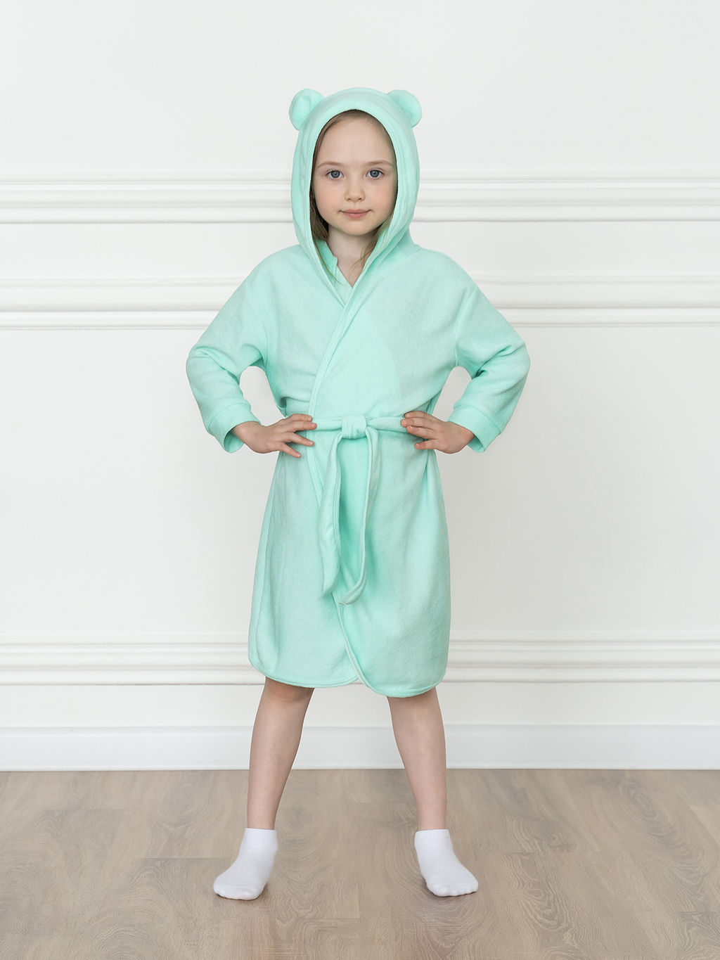Халат детский ментол