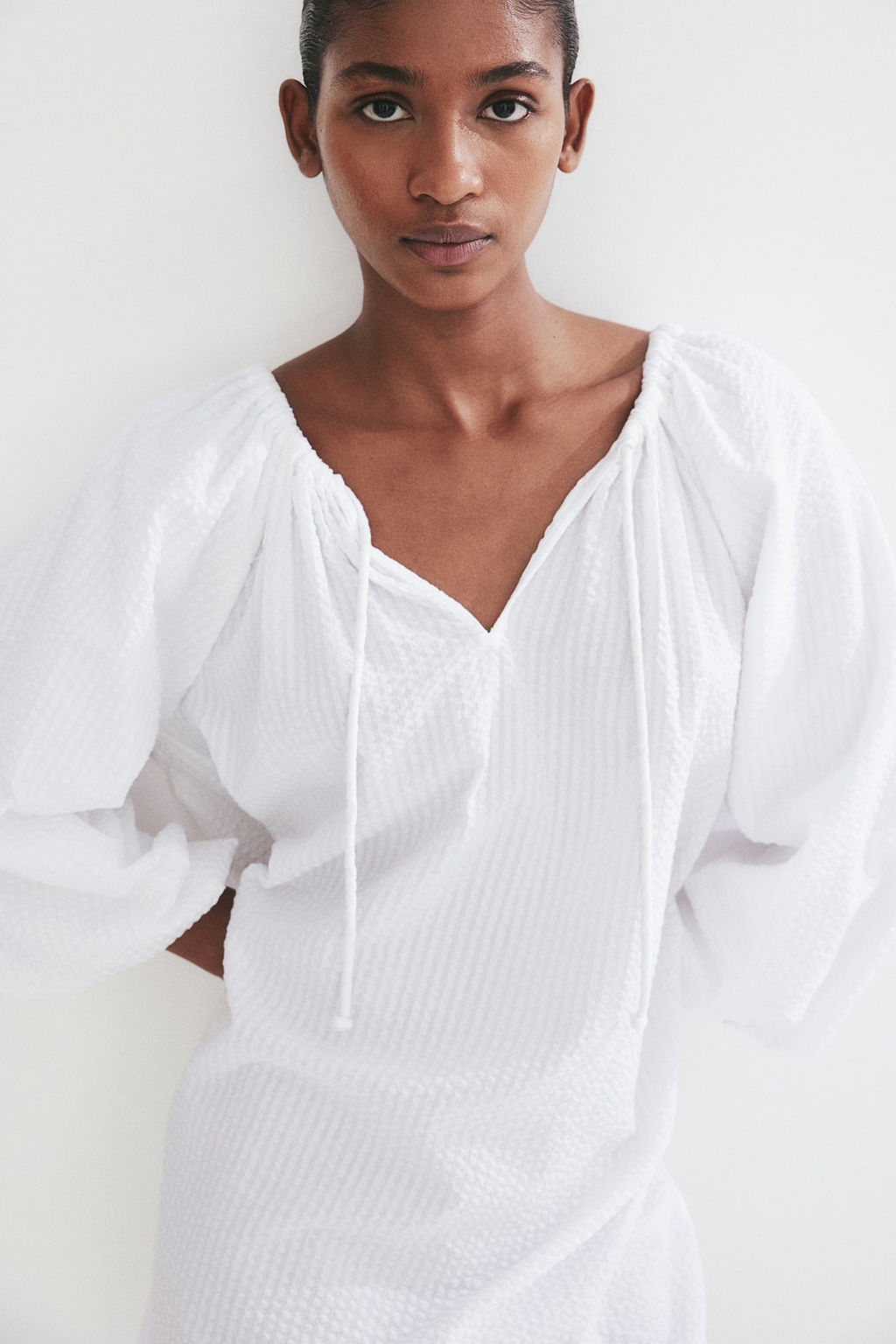 Vestido de sirsaca - H&m фото 2