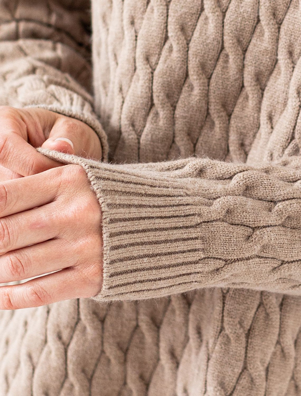 VILATTE / Свитер из пряжи с кашемиром  фото 3