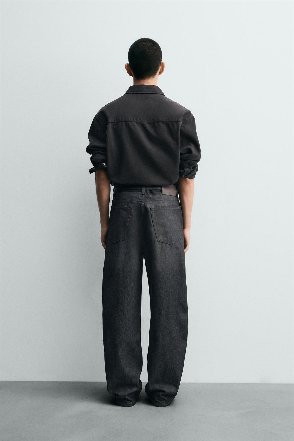 LOOSE FLARE FIT JEANS - Zara фото 9