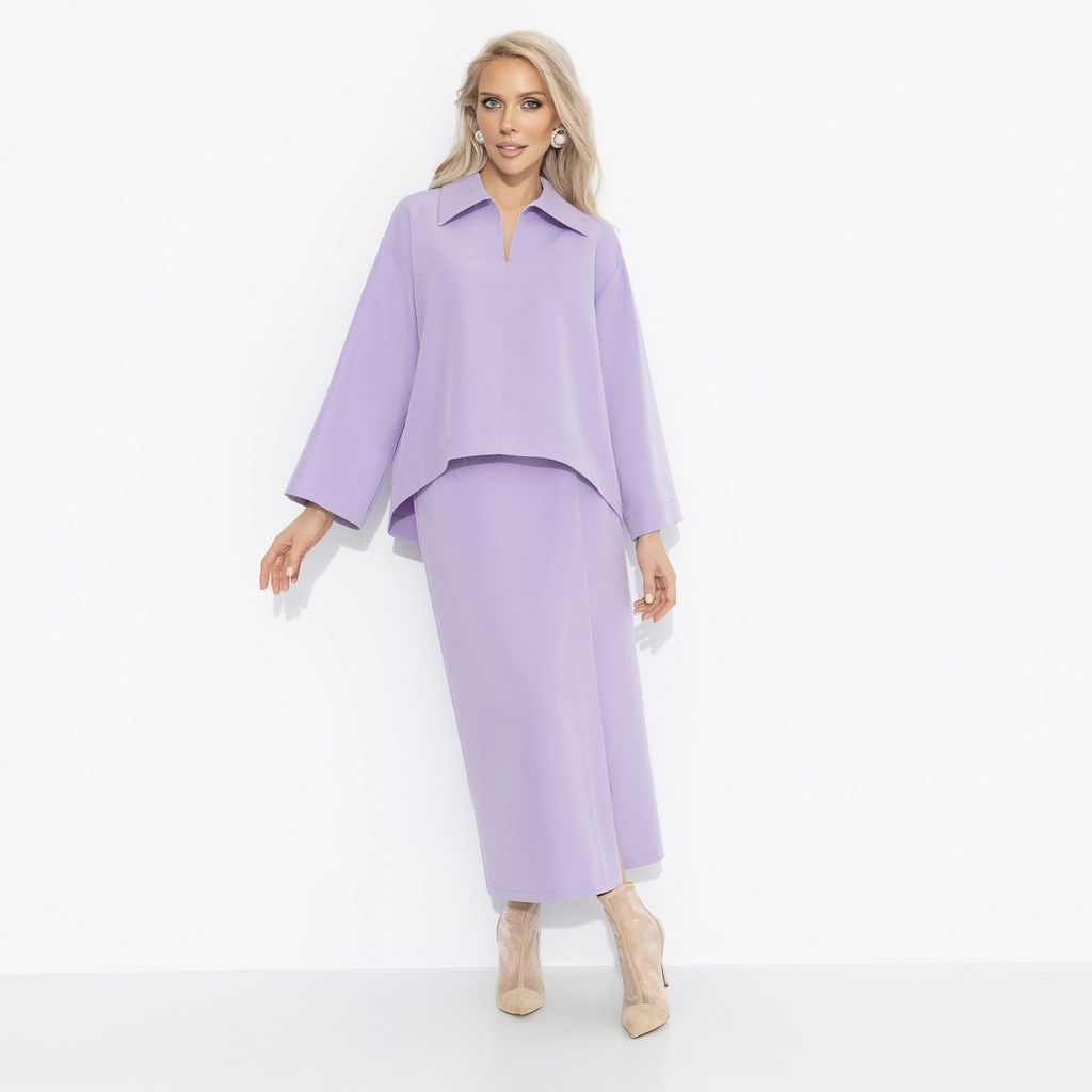 Комплект с юбкой и брошкой, Легкость эмоций (2 в 1, душа компании) - Charutti фото 2