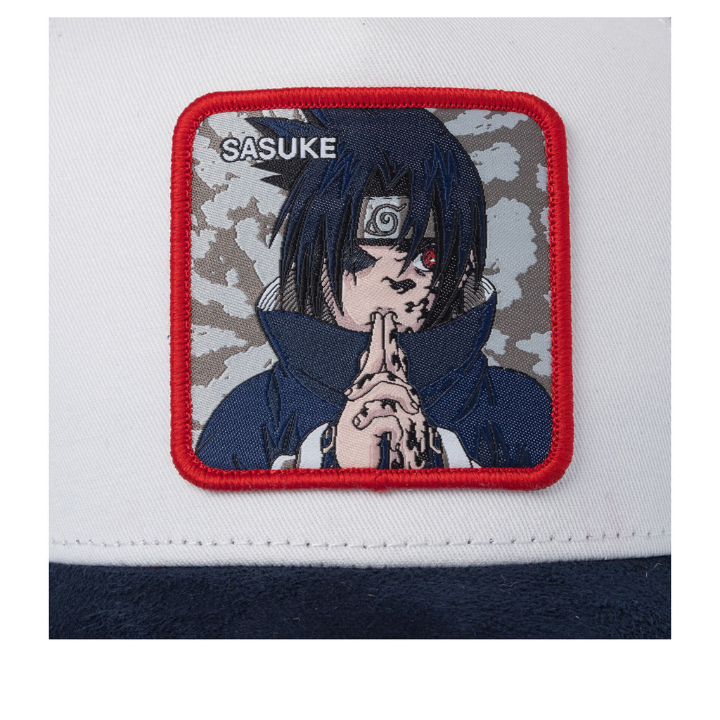 Бейсболка CAPSLAB арт. CL/NC2/1/CT/SHA Naruto Sasuke (белый / темно-синий)  фото 4