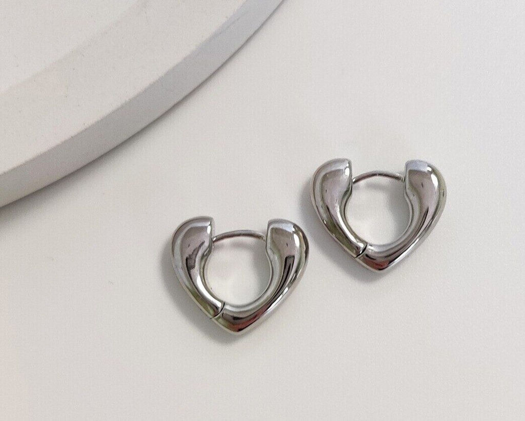 Серьги Сердечки