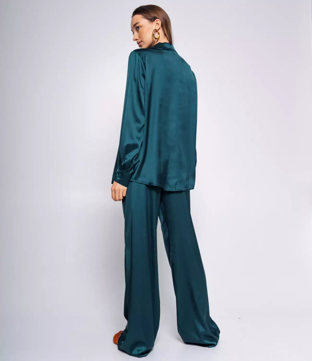 Костюм #КТ757, изумрудный - Dommod фото 3