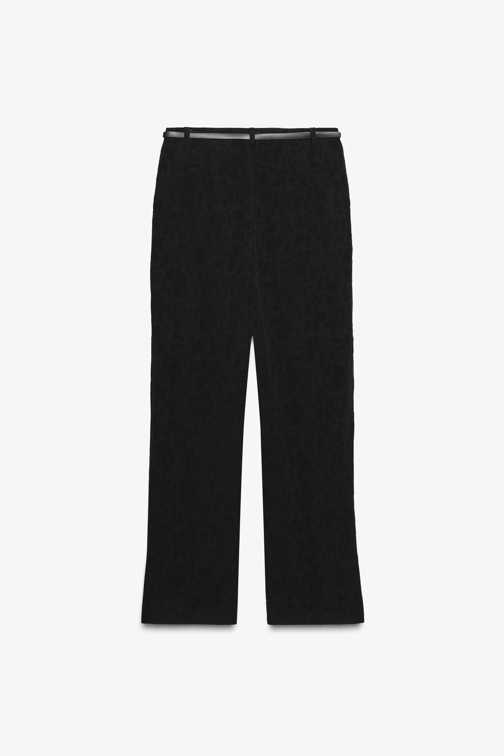 JACQUARD TROUSERS WITH CHAIN BELT - Zara фото 6