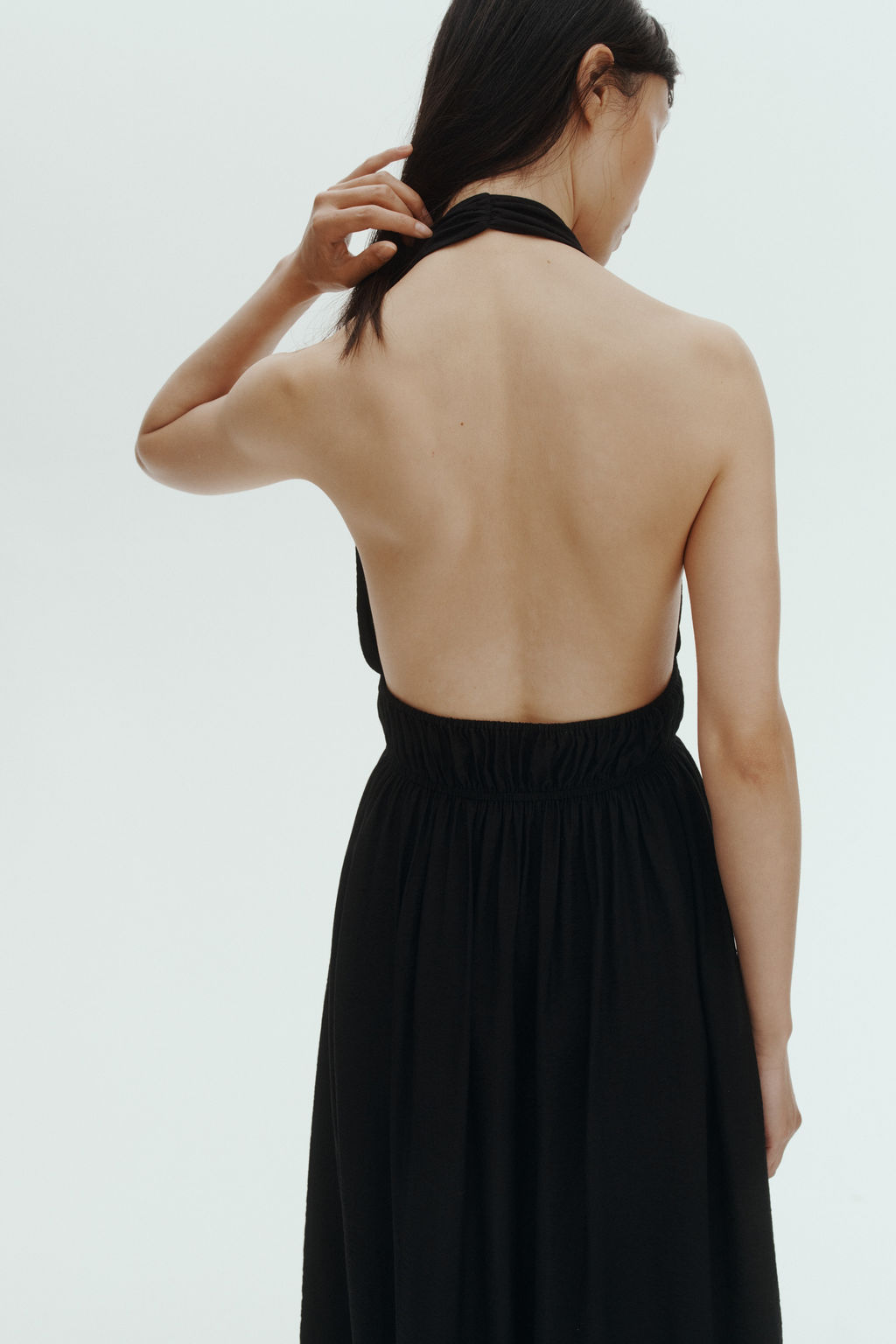 Vestido halter con vuelo - H&m фото 8