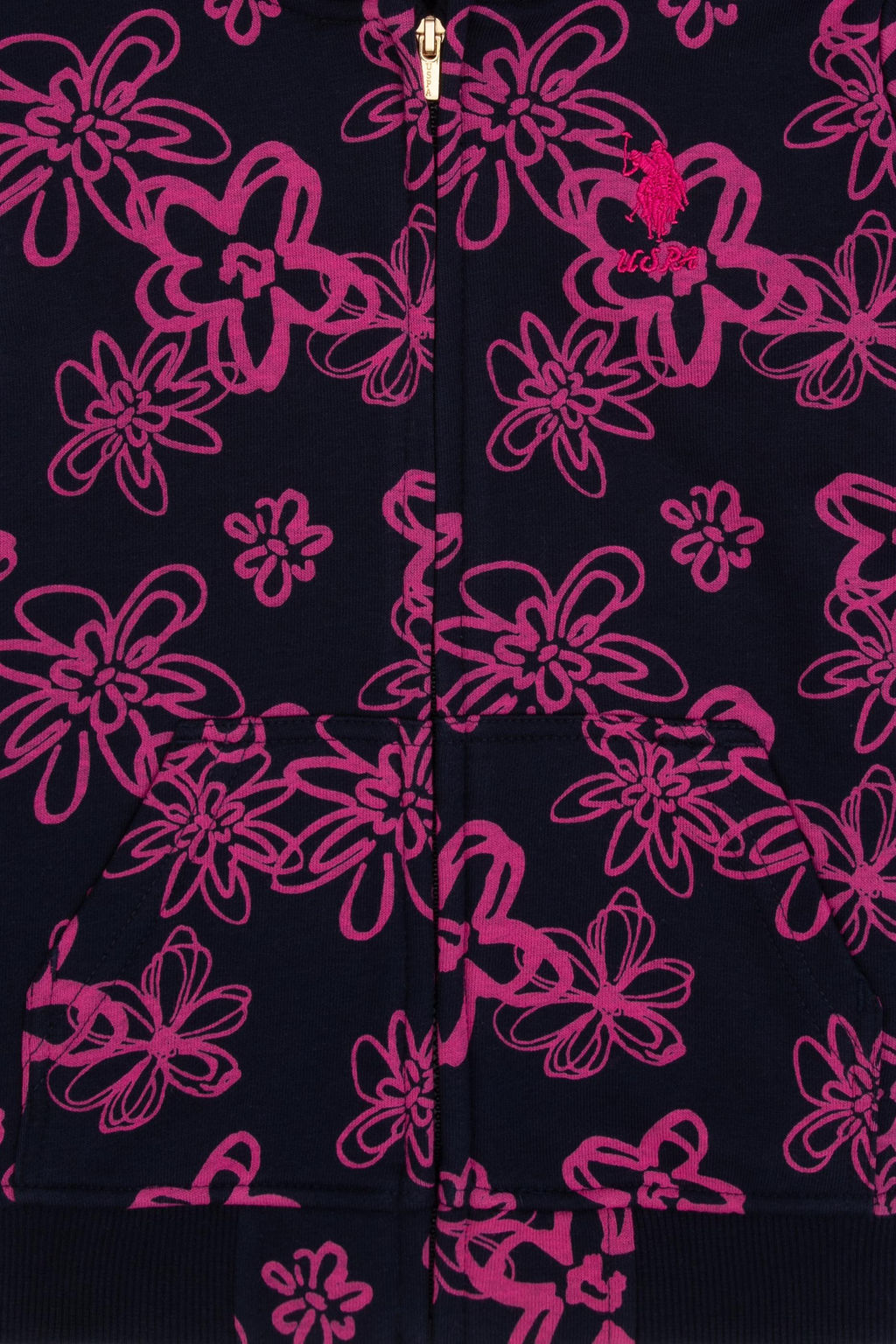 K_z _ocuk Lacivert _rme H_rka - U.s. polo assn фото 3