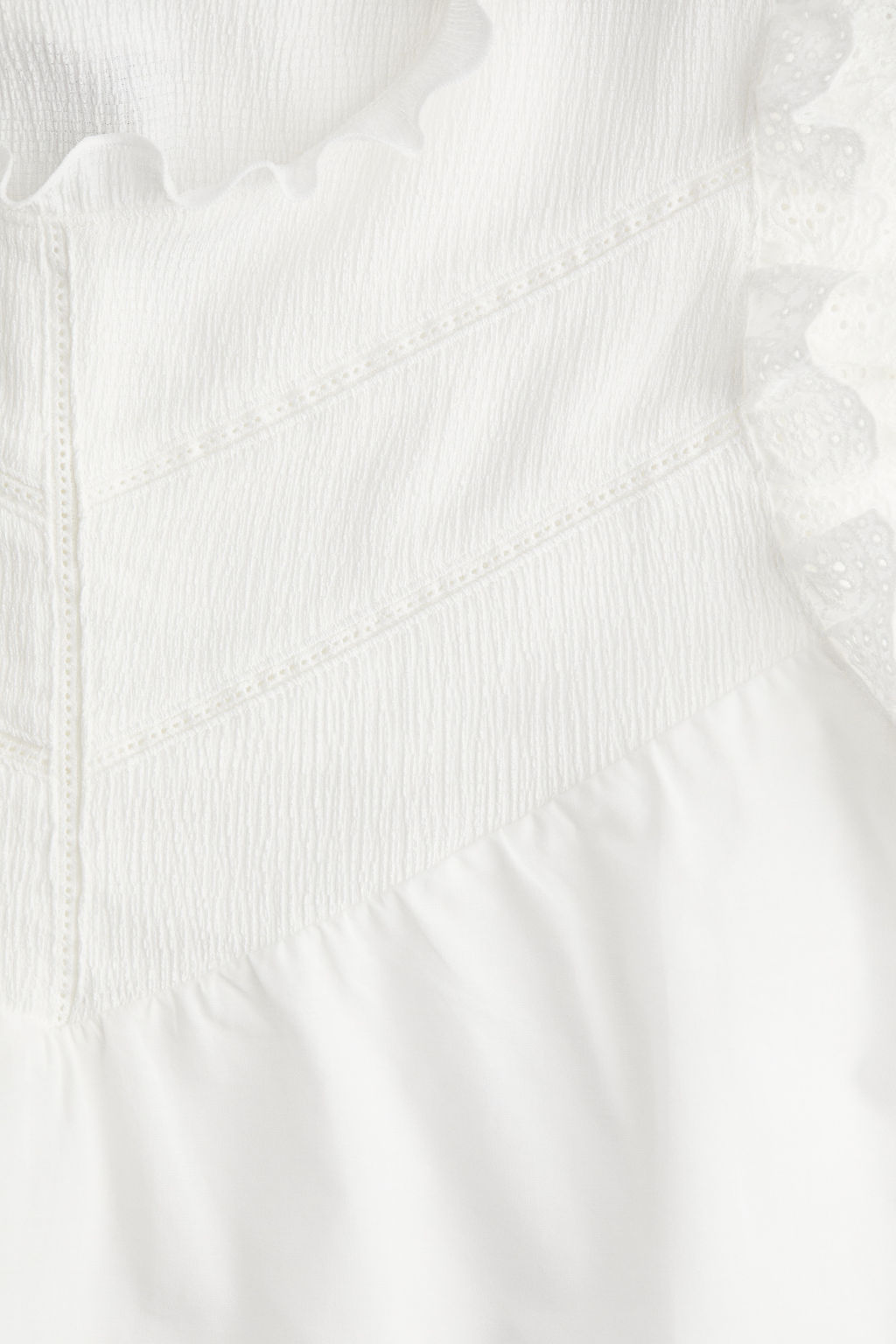 Top con ribetes de volantes - H&m фото 4
