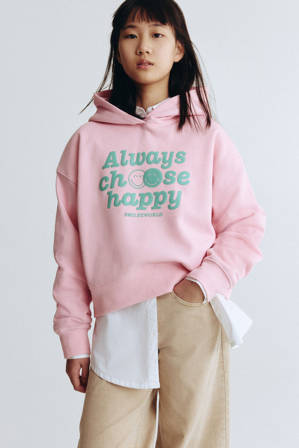 Sudadera con capucha y motivo - H&m фото 4