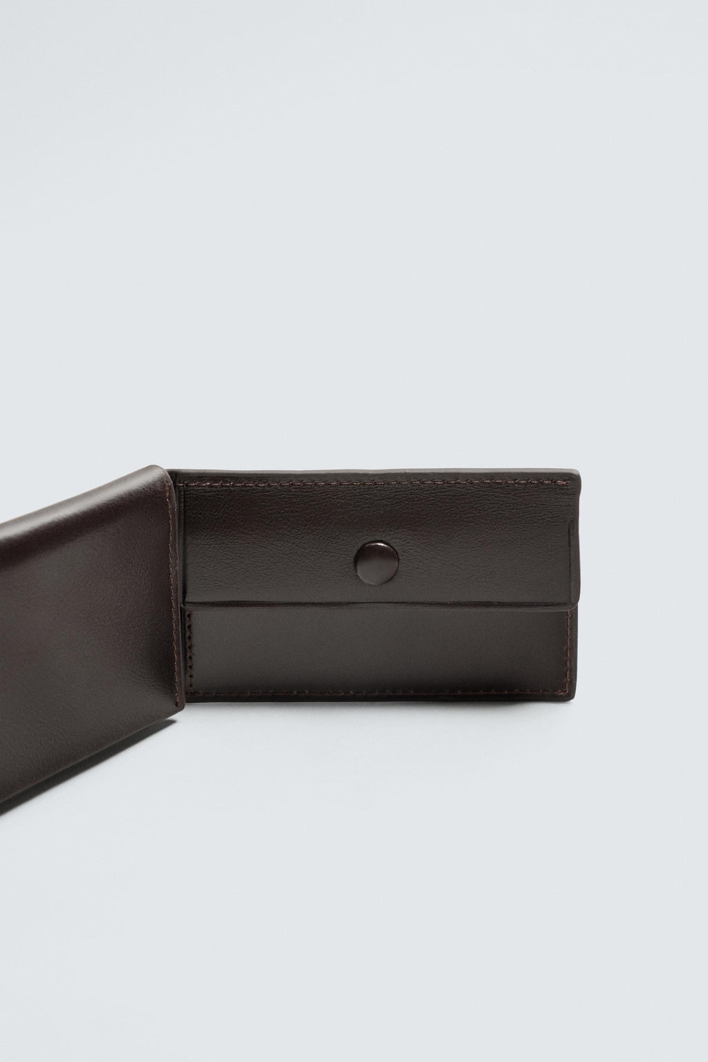 LEATHER FOLDING CARD HOLDER - Zara фото 3