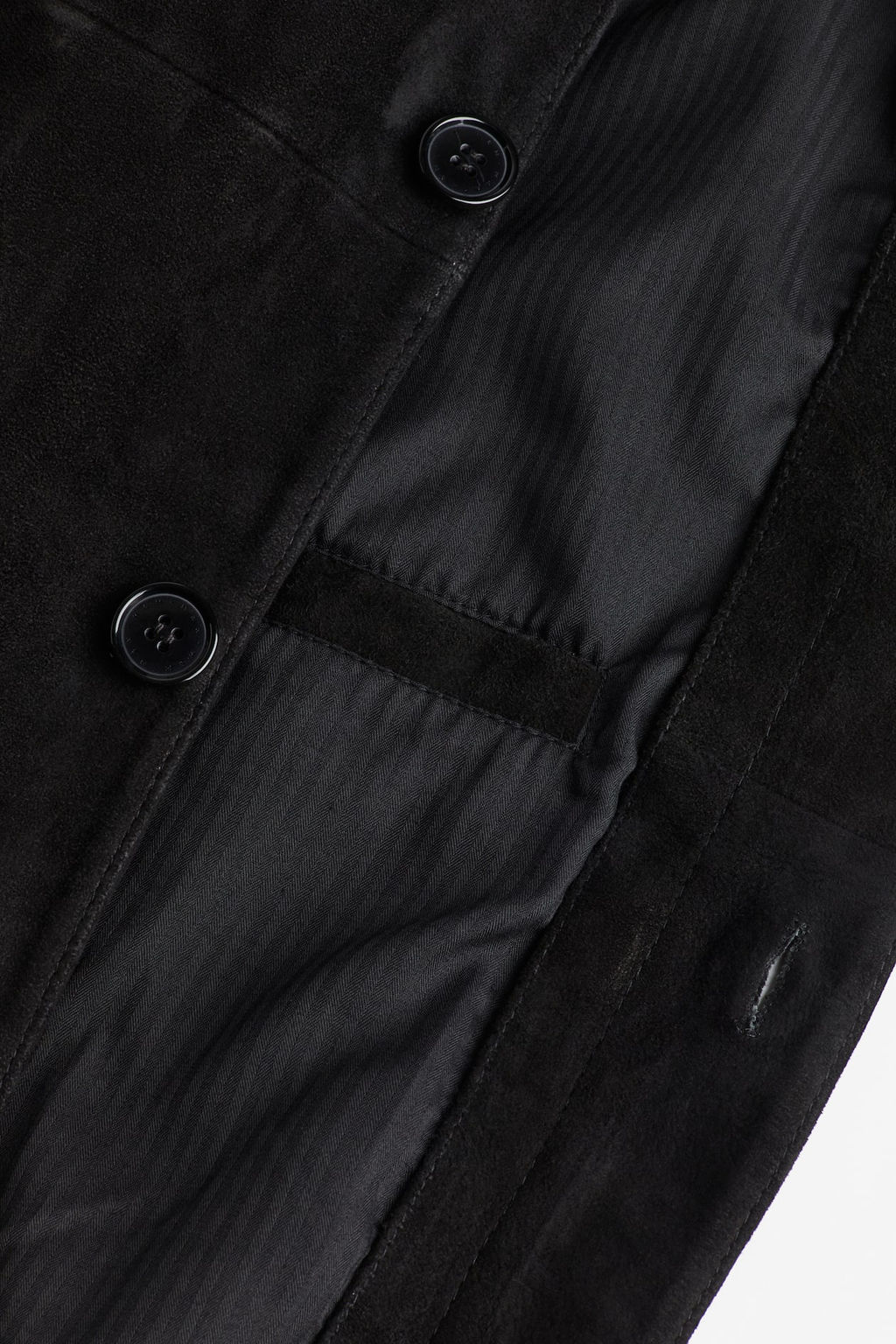 Chaqueta de ante Slim Fit - H&m фото 8