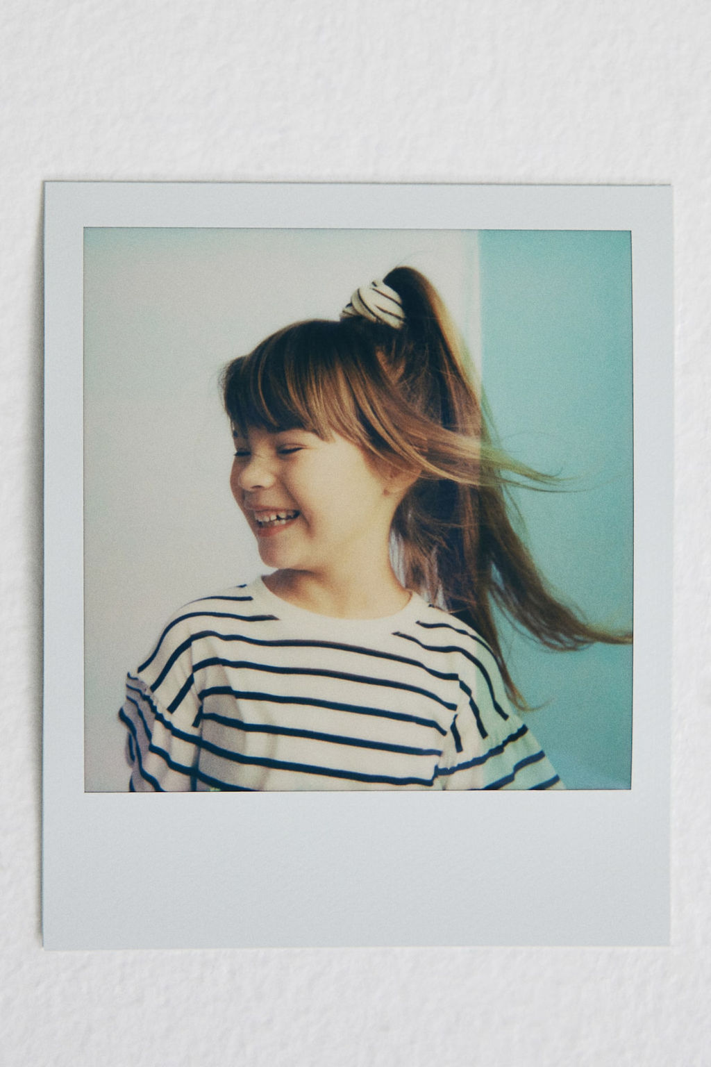 Camiseta de punto con manga de volantes - H&m фото 2