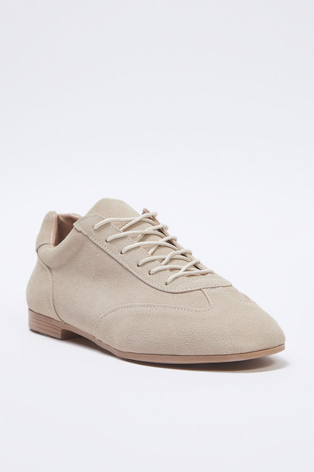 Trendyol Shoes Kahverengi Suet Bagc?kl? Kad?n Spor Ayakkab? TAKSS25SN00060 - Trendyolmilla фото 5