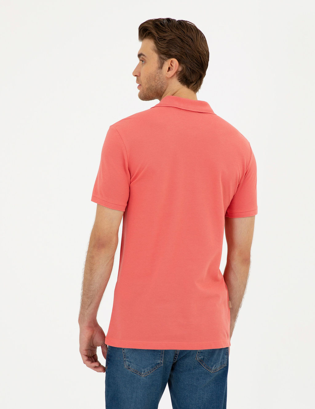 Pembe Slim Fit Basic Ti__rt - Pierre cardin фото 12