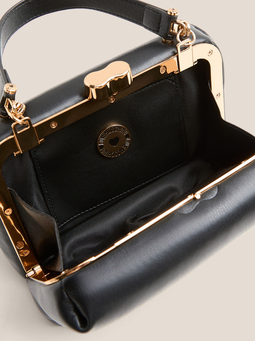 Женская сумка с ручками LOVE MOSCHINO SMART DAILY BAG Артикул 4561210, черный  фото 4