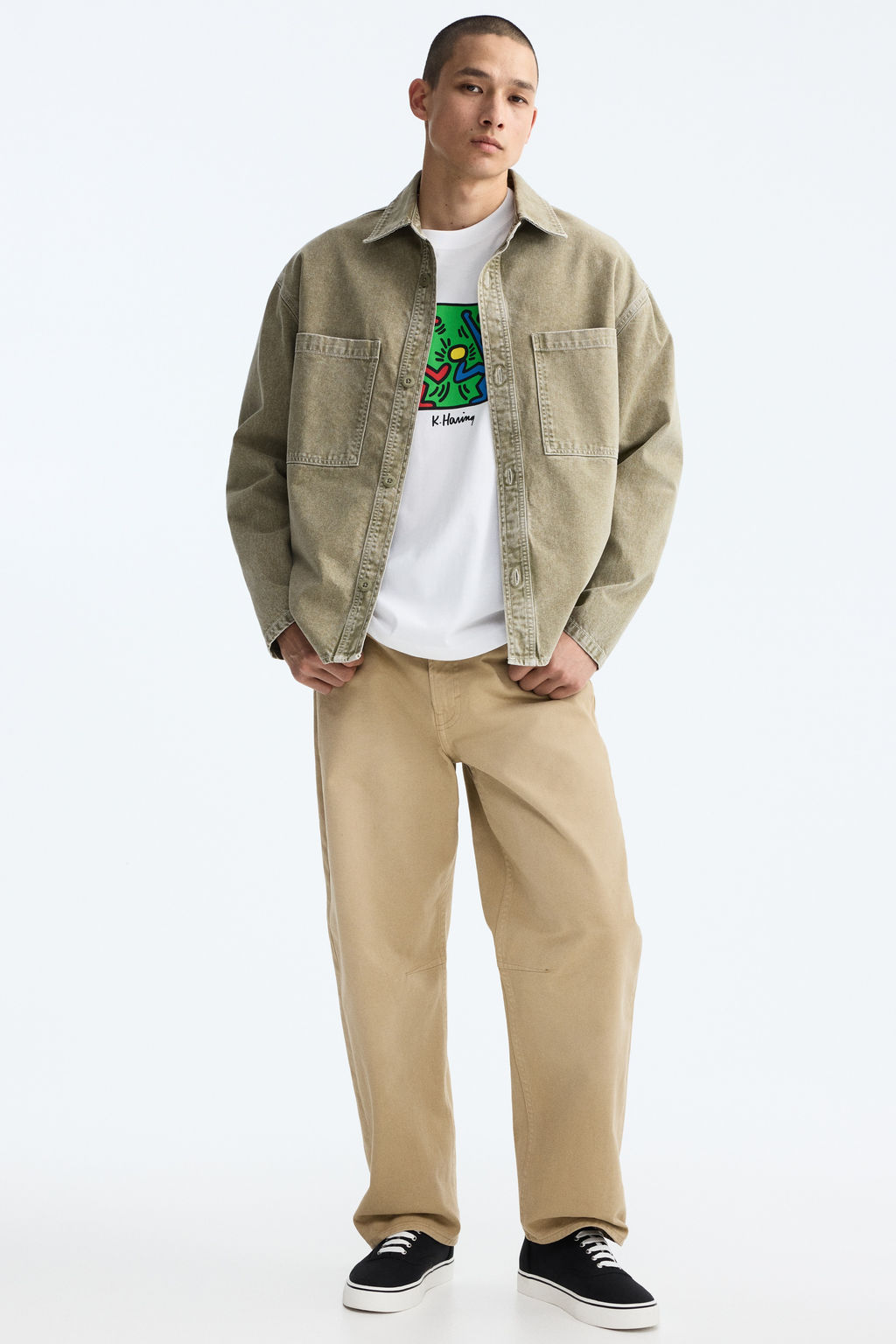 Camiseta Loose Fit - H&m фото 21