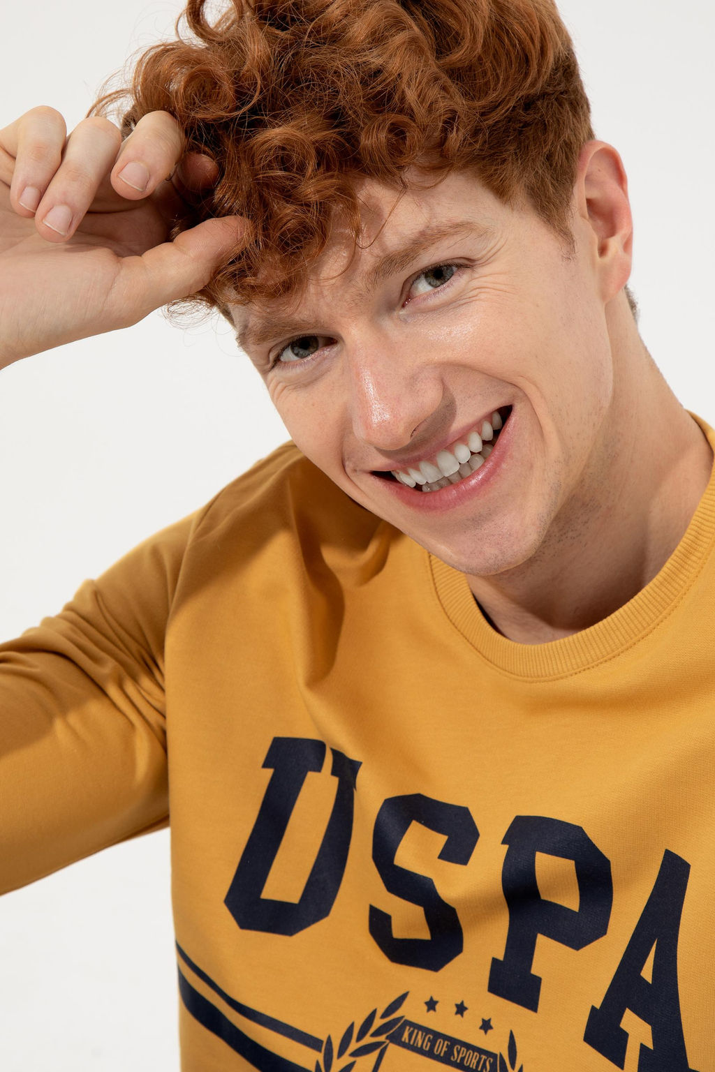 Erkek Safran Sweatshirt