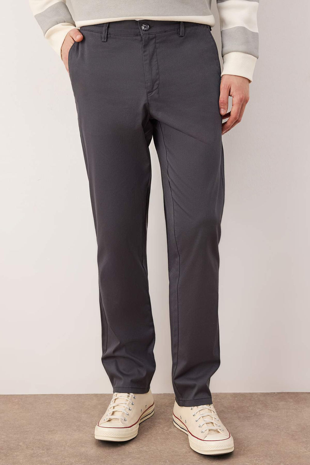 Toprak Erkek Dokuma Kumas Pantolon TMNAW26PL00031 - Trendyolmilla фото 16