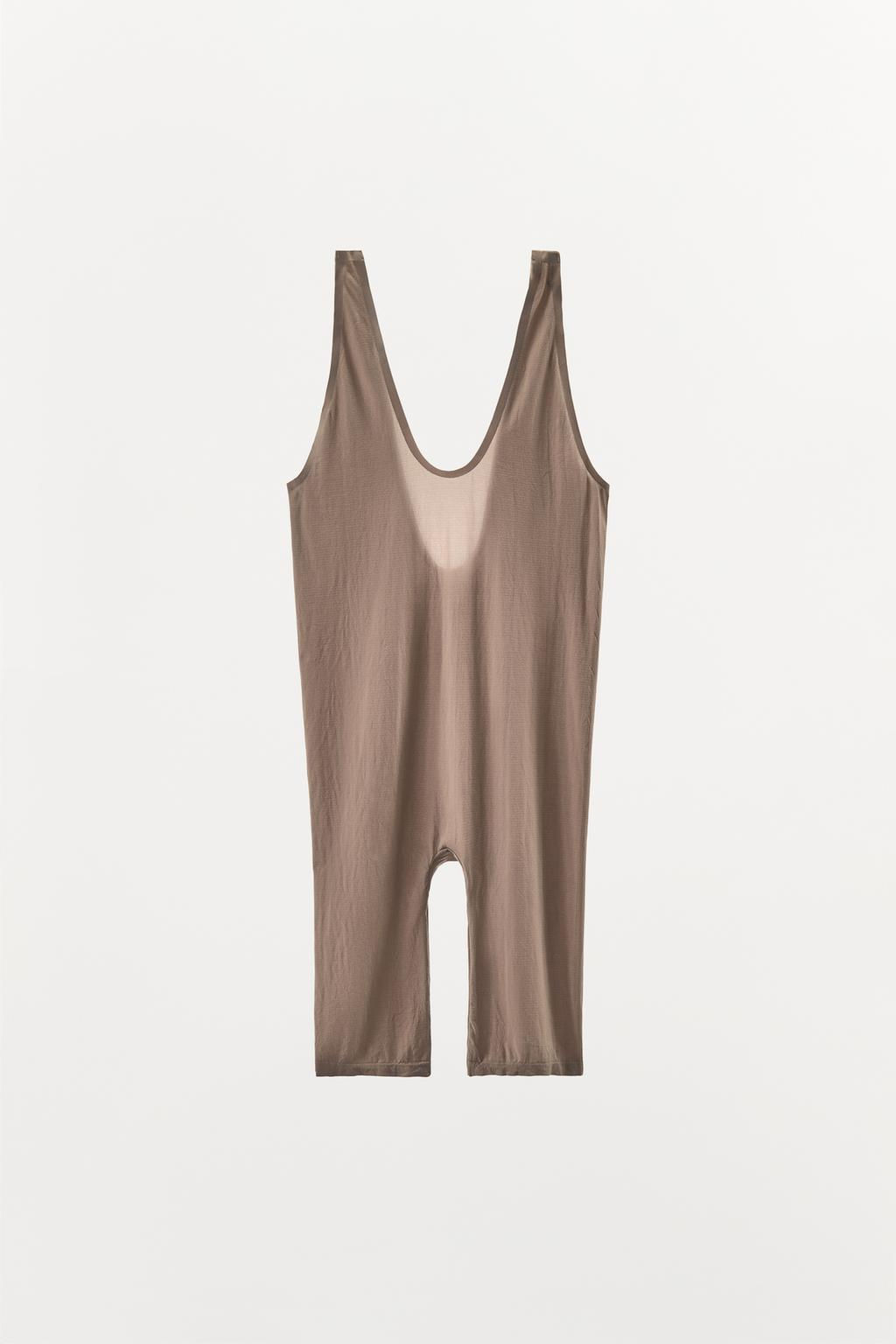 POLYAMIDE PLAYSUIT - Zara фото 5