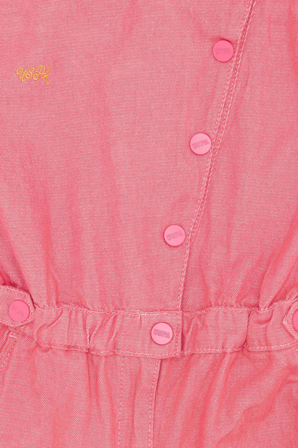 Девушка розовое джинсовое платье скидка в корзине - U.s. polo assn фото 4