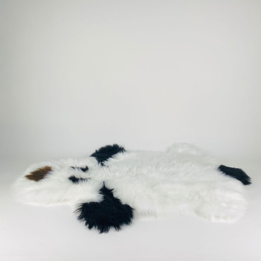 Коврик Собака черно-белая 120х75 см