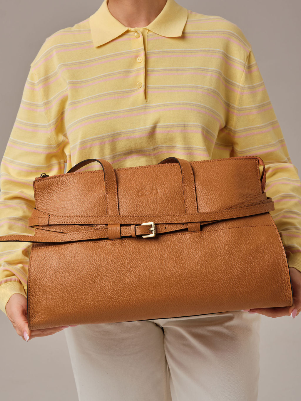 Сумка Rumi DBR 31152 коричневый лист фото 2