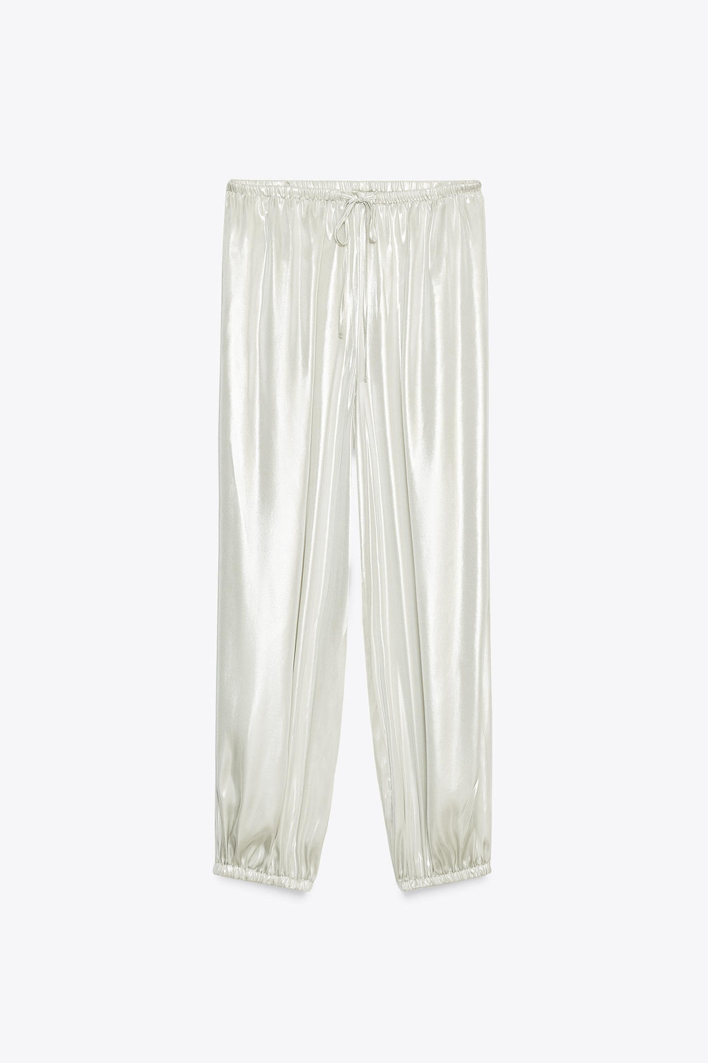 FOIL SAROUEL TROUSERS - Zara фото 12