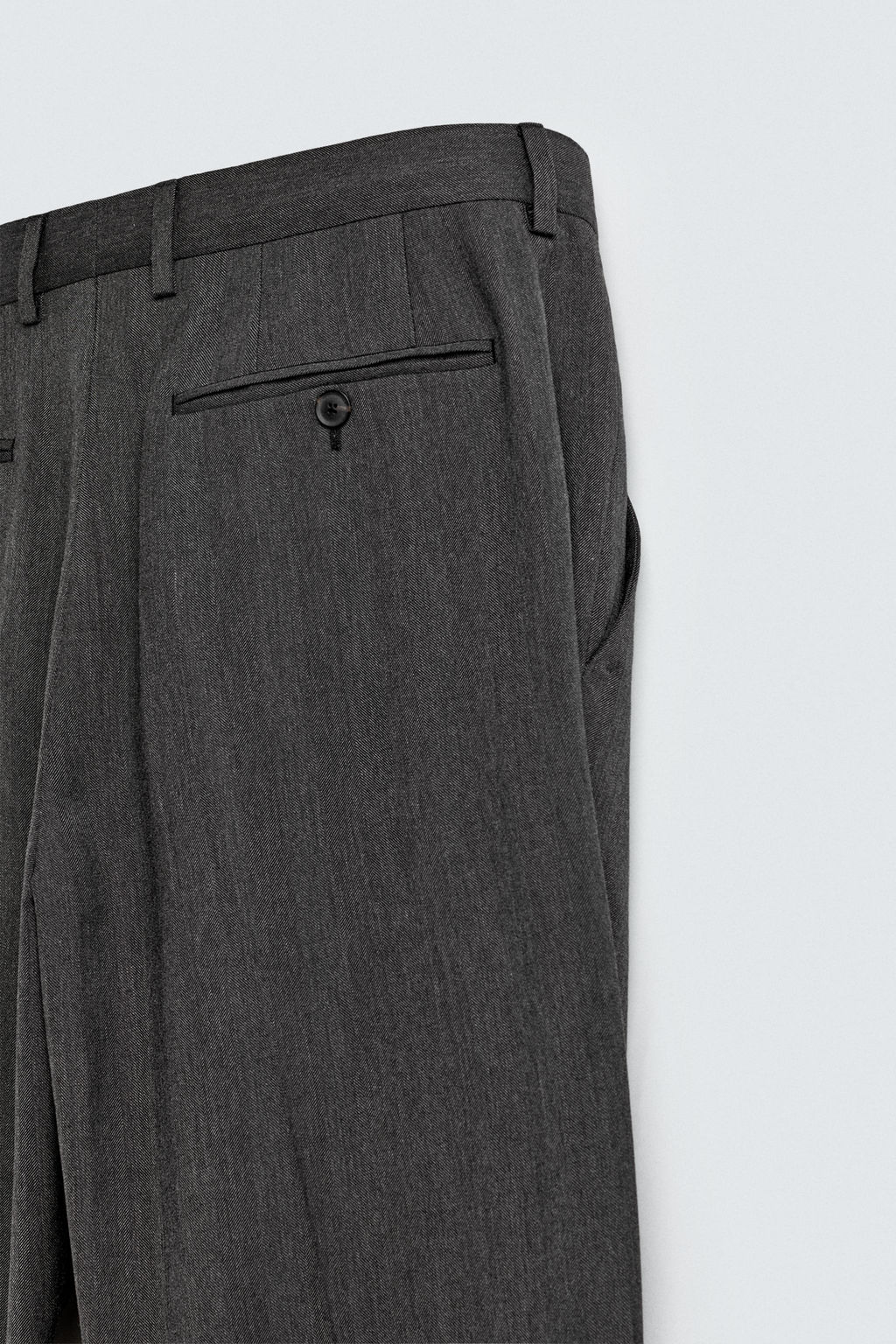 SLIM FIT SUIT TROUSERS - Zara фото 9