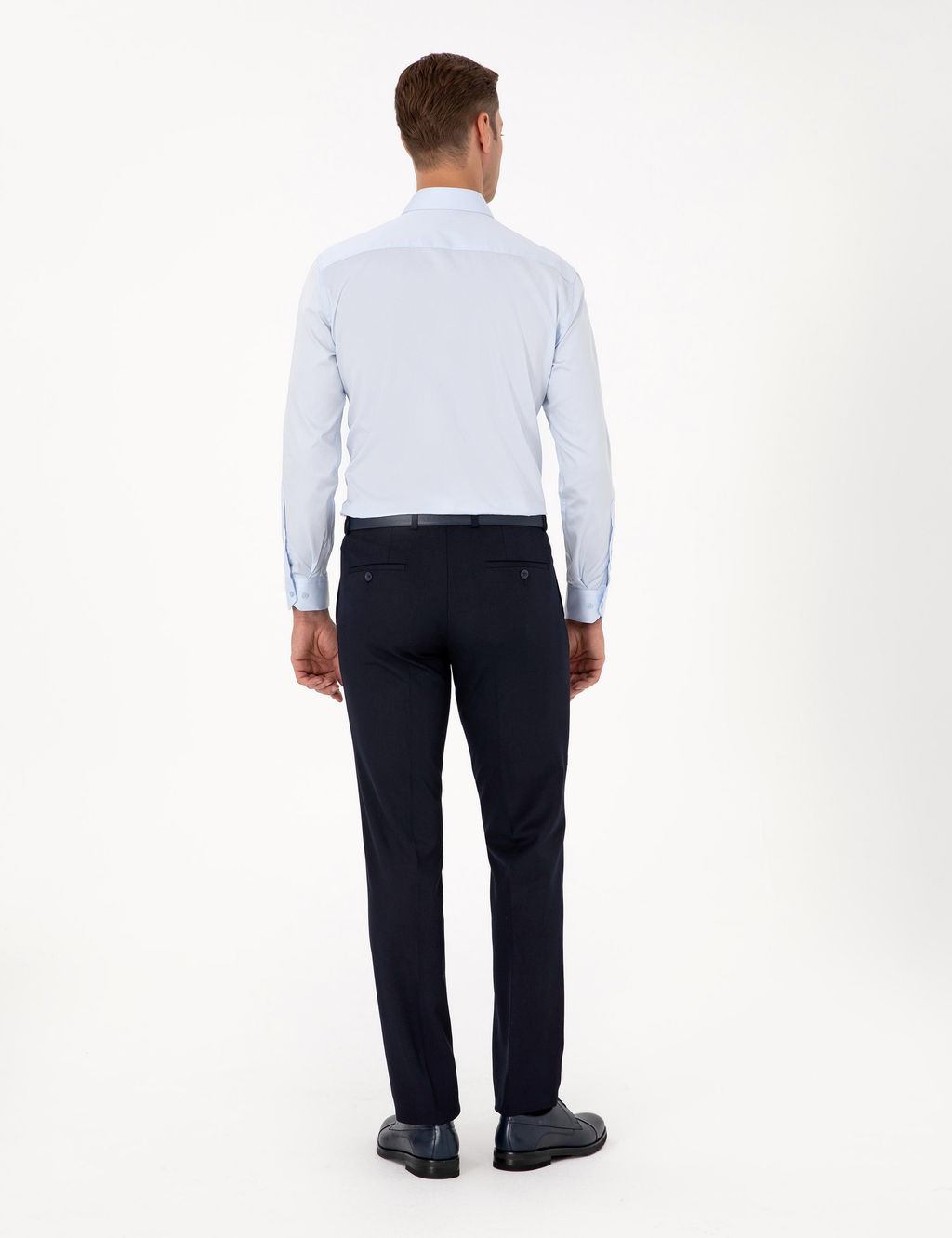 Lacivert Slim Fit Kuma_ Pantolon - Pierre cardin фото 4