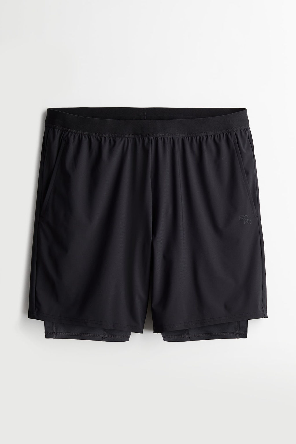 Pantalon corto a media pierna 2 en 1 en DryMove - H&m фото 6