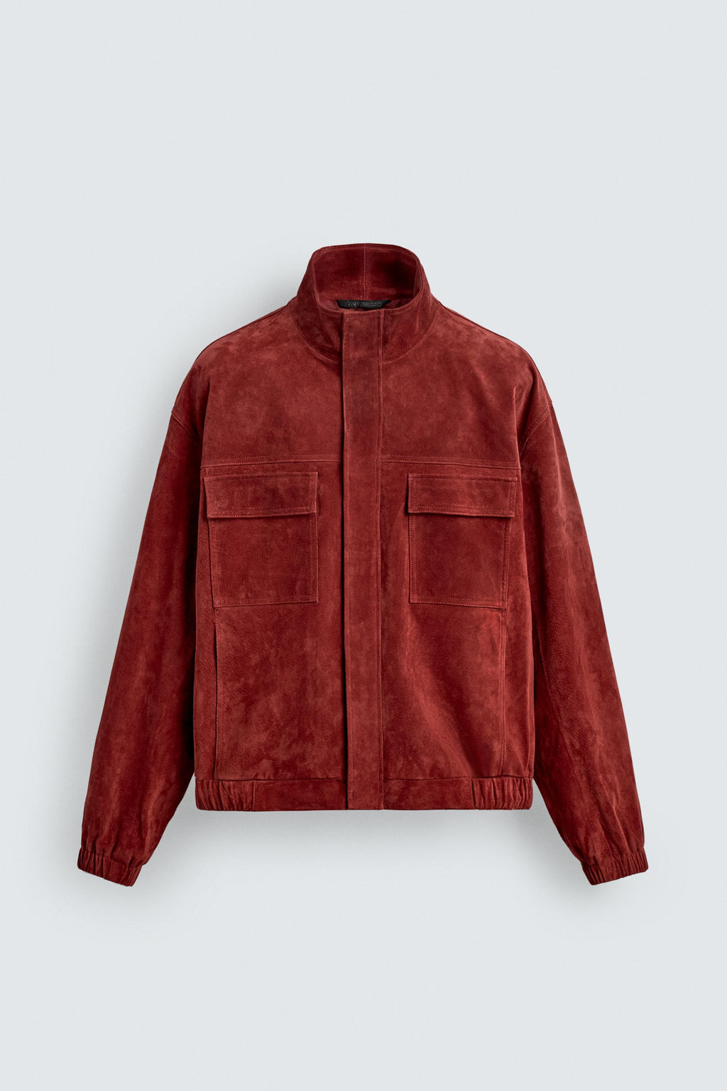 RELAXED FIT LEATHER JACKET - Zara фото 17
