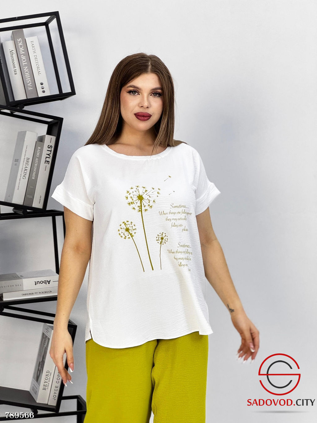 Женский брючный костюм двойка - Bruno фото 4