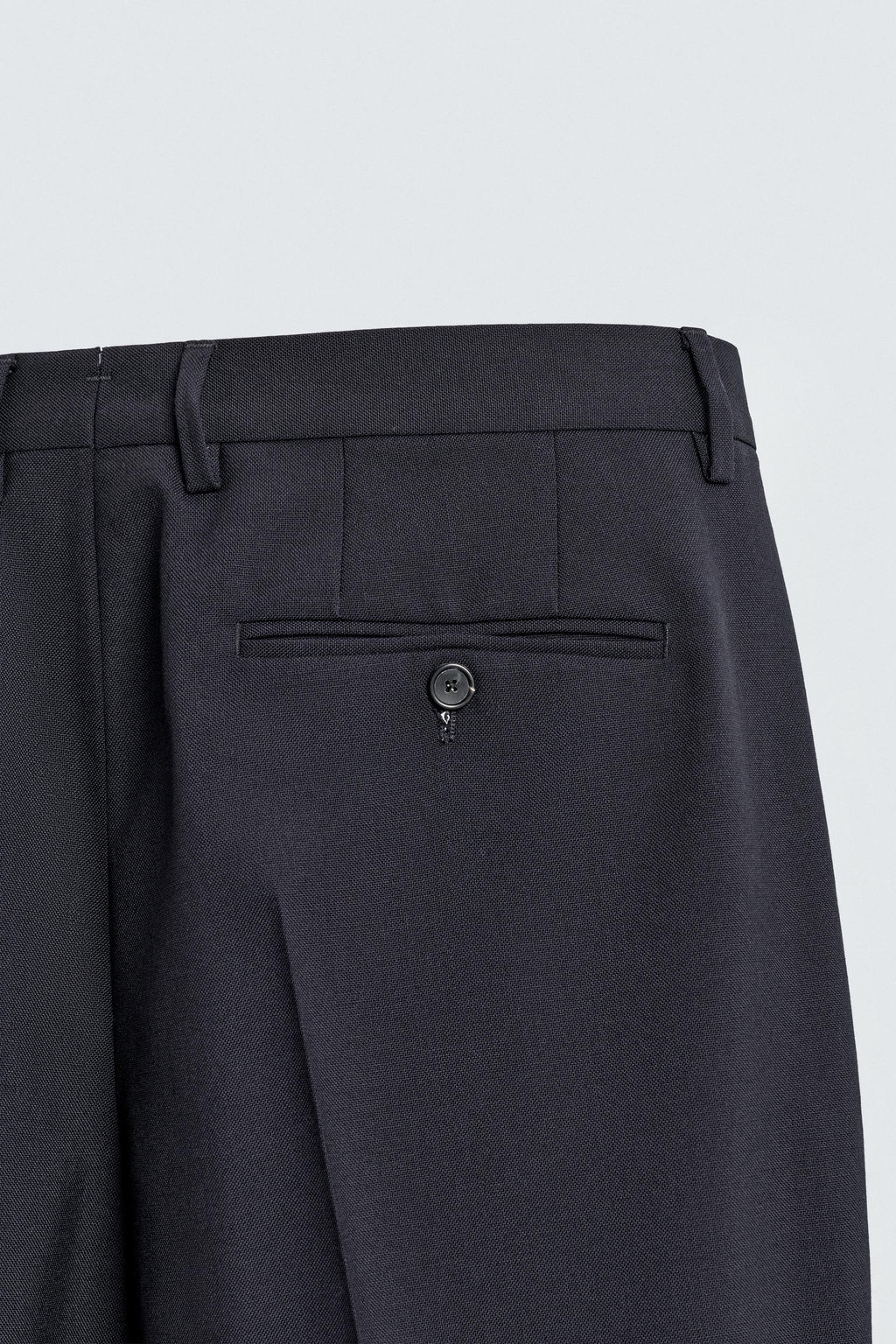 PANTAL?N TRAJE 100% LANA / Marino - Zara фото 8