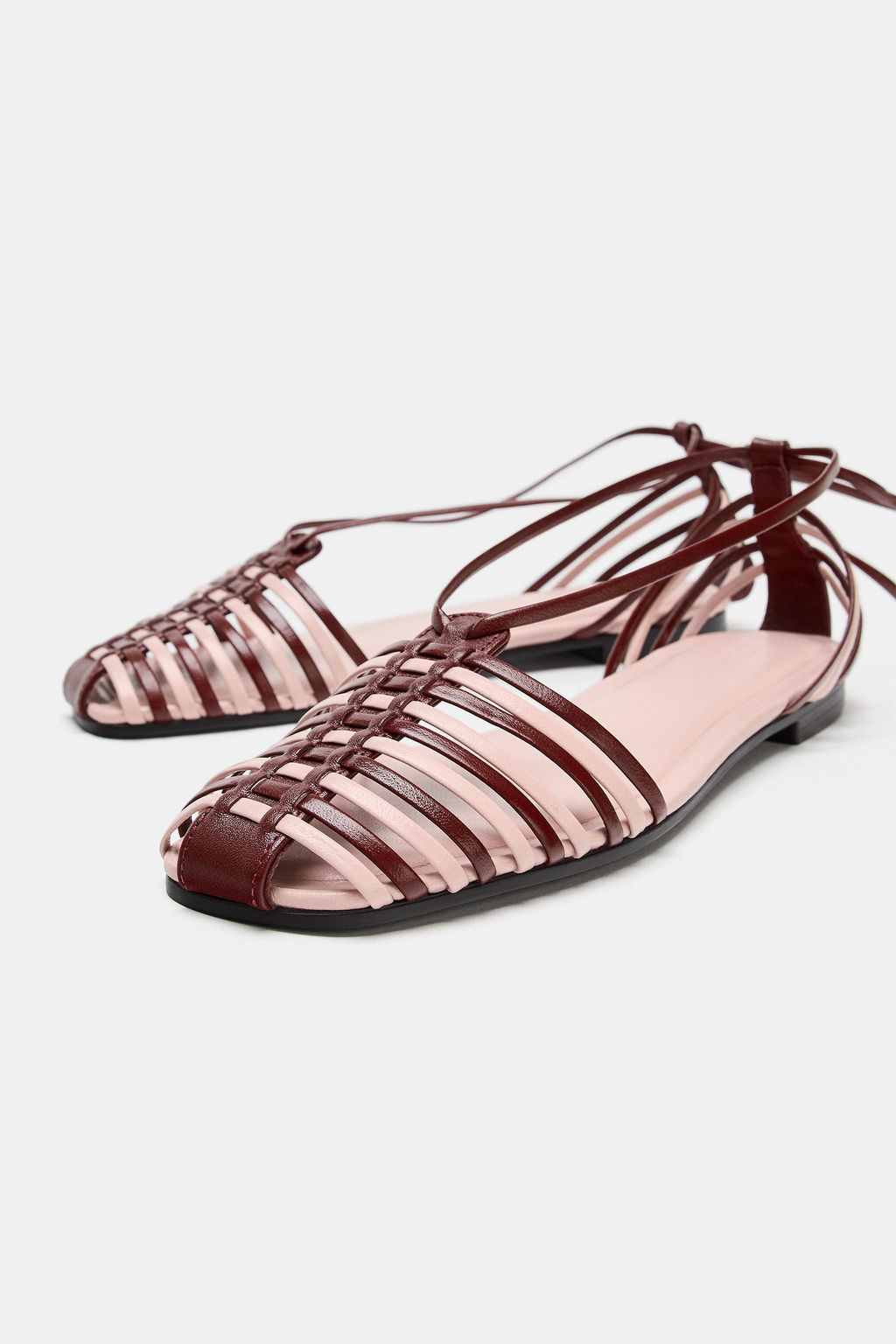 SANDALIA CANGREJERA PIEL / Multicolor - Zara фото 4