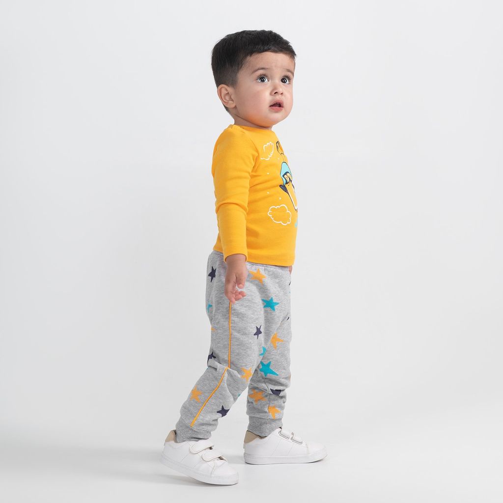 CRB wear/CWNB 70108-11-289 Брюки для мальчика, светло-серый меланж/Ex.Cherubino  фото 4