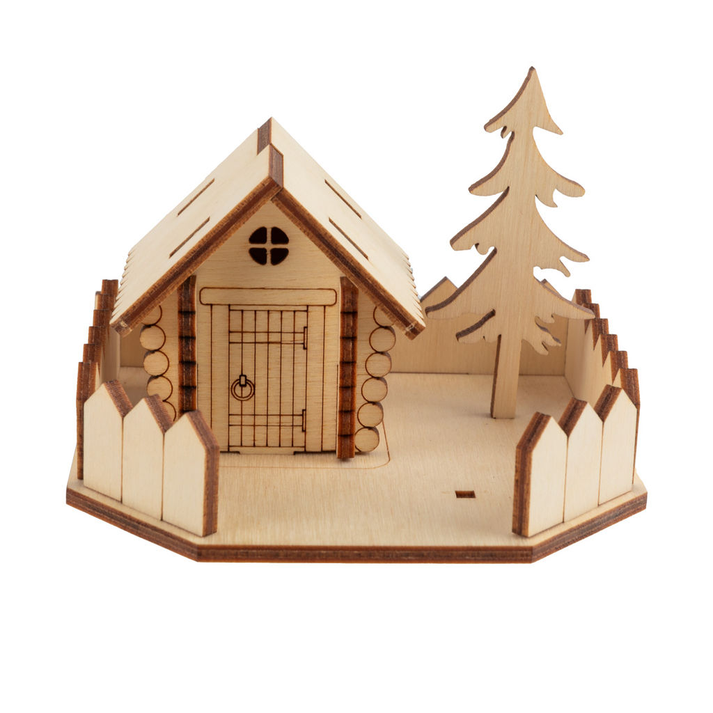 Заготовка для декорирования Mr. Carving КЛ-43 Композиция на подставке фанера 9 х 10 х 7 см  фото 3