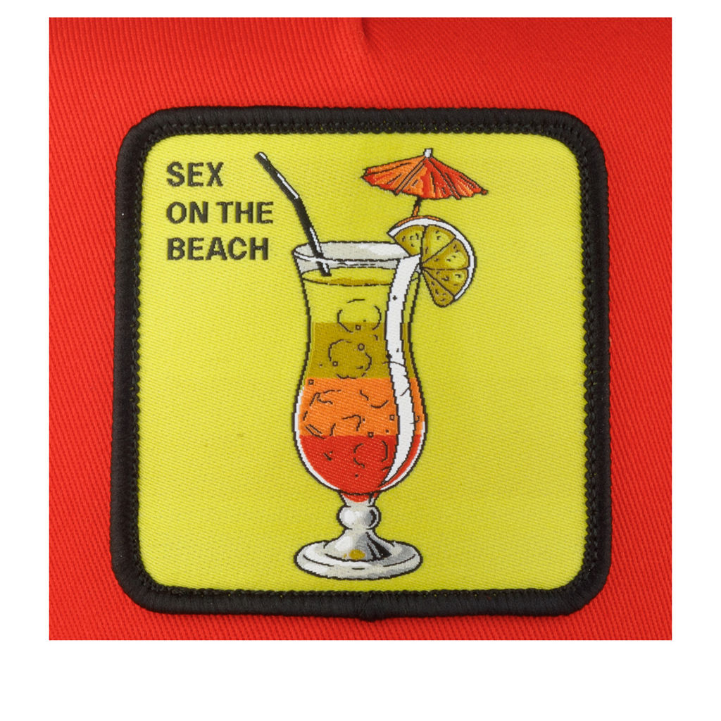 Бейсболка CAPSLAB арт. CL4/1/CT/SEX Premium Sex on the beach (красный) фото 2