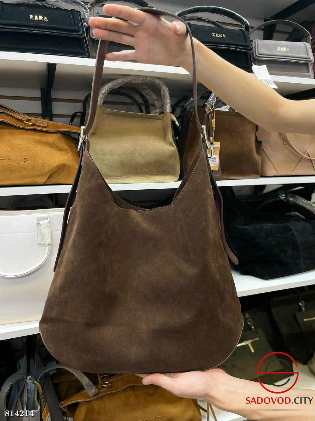 Сумка женская из замши - Bruno фото 5