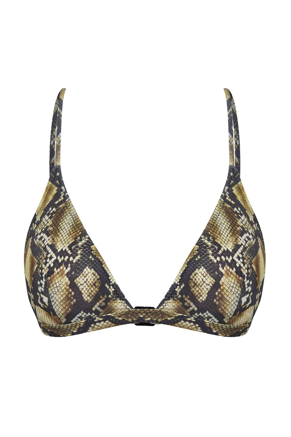 Y?lan Desenli Ucgen Kapl? Bikini Ustu TBESS20BU0268