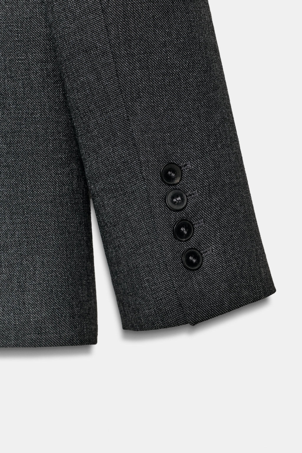 FAUX FUR COLLAR FITTED BLAZER ZW COLLECTION - Zara фото 6