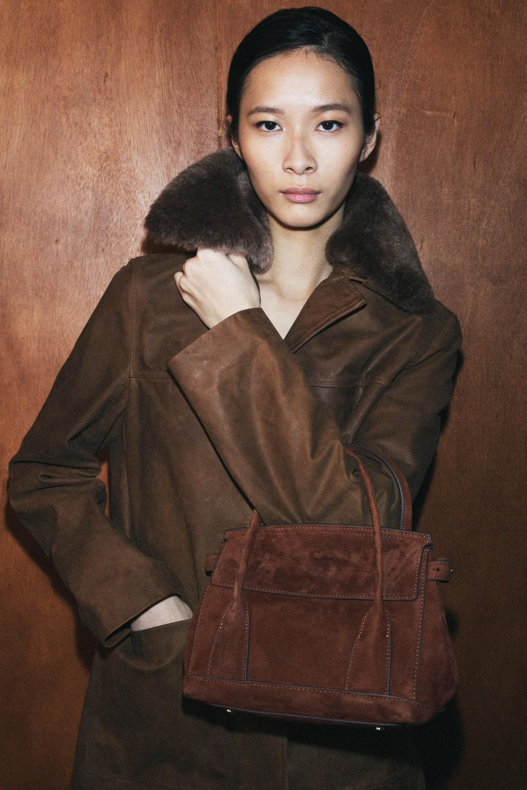 LEATHER MINI CITY BAG - Zara фото 9