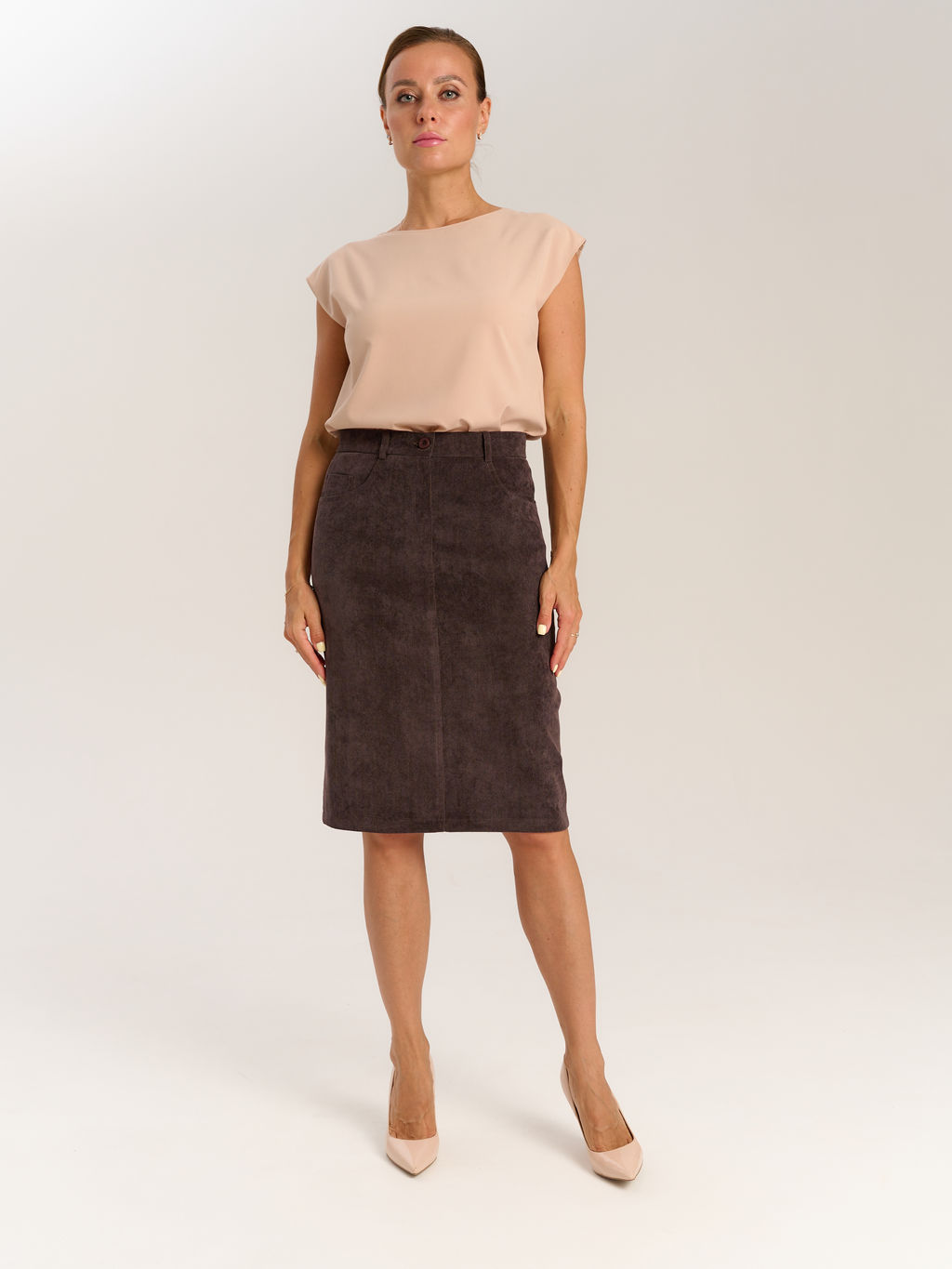 вельветовая юбка - Трика фото 2