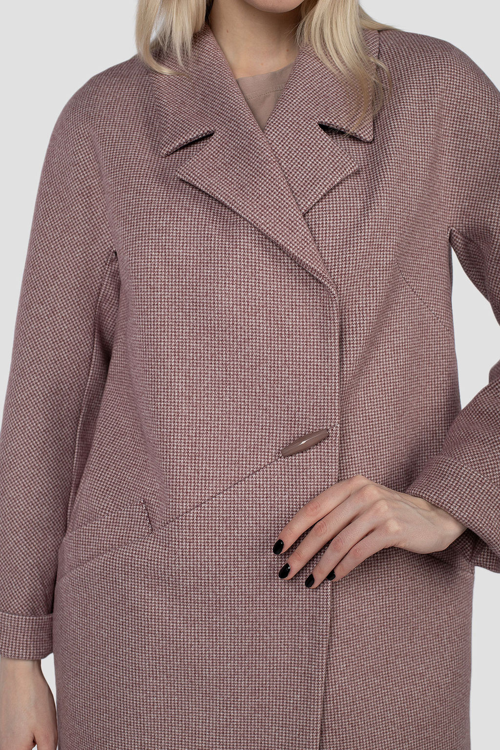 02-3198 Пальто женское утепленное - El podio фото 7