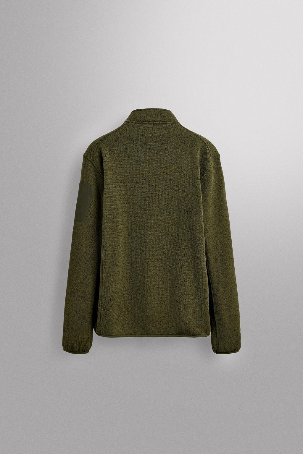 CONTRAST FLEECE KNIT CARDIGAN - Zara фото 7