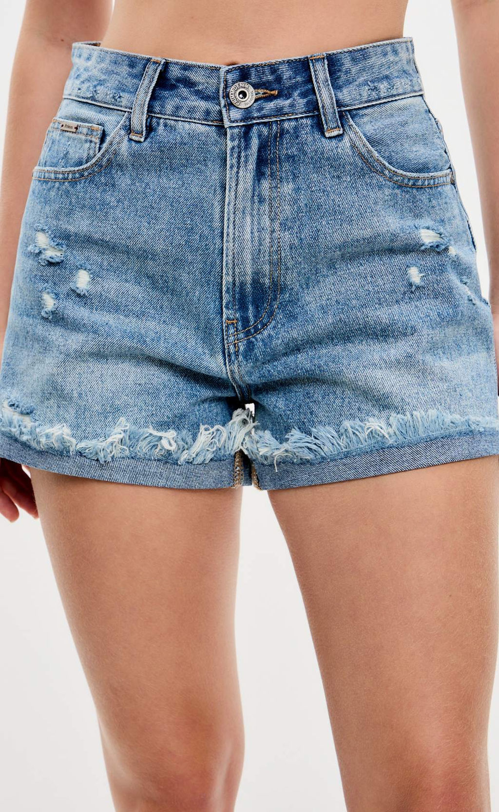 Шорты женские джинсовые TP09-01-2019 голубые