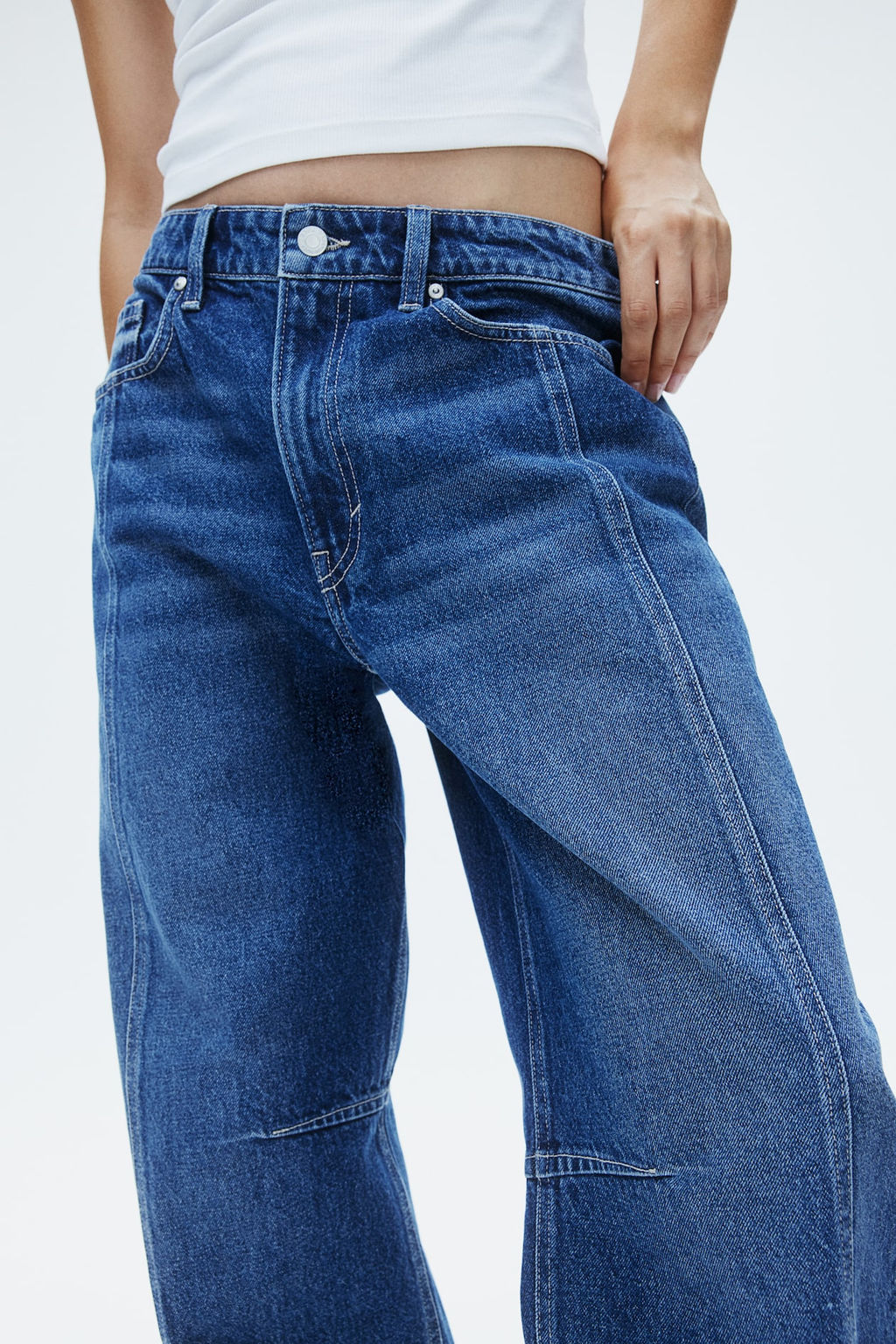 Super Barrel Regular Jeans - H&m фото 3