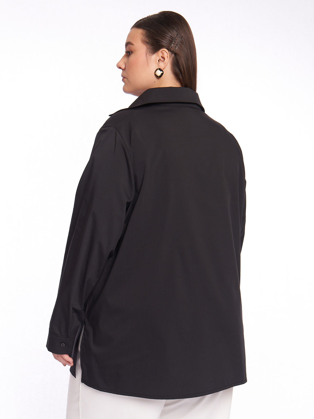 Блузка чёрная BL31282BLK01